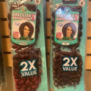 Brazilian Baton Curl